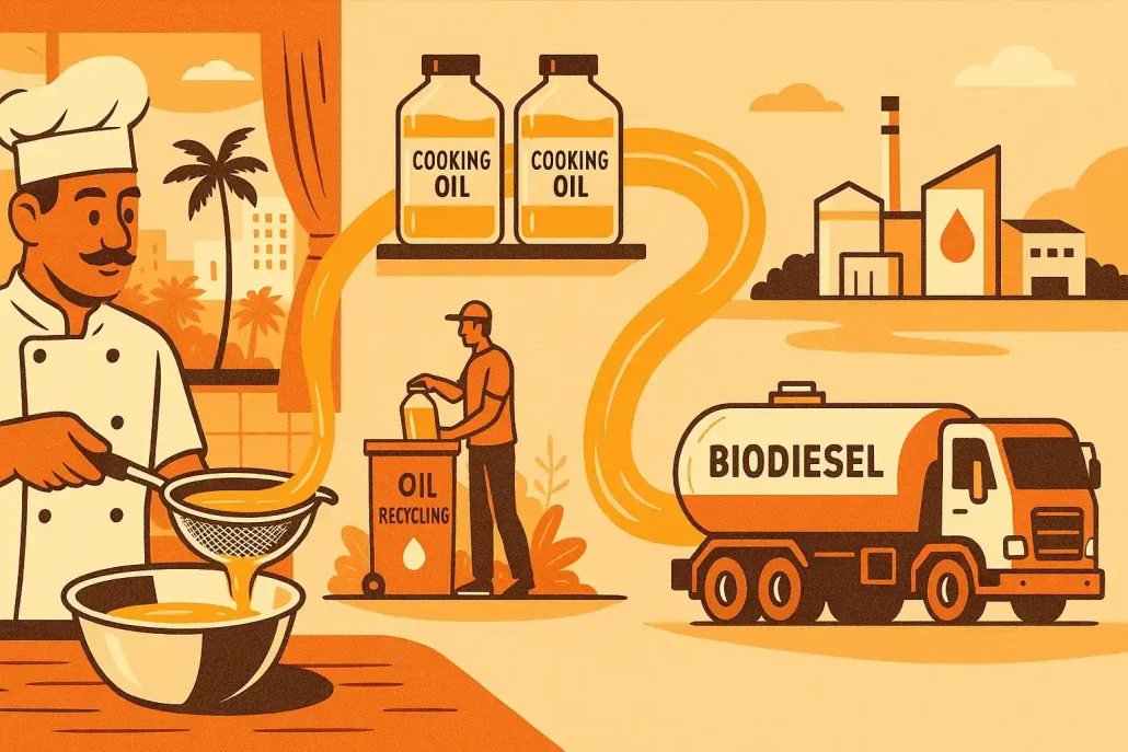 چرا نباید روغن سوخته را دور بریزیم